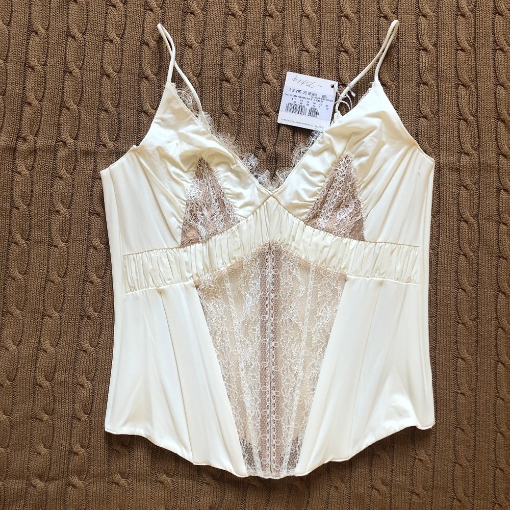La Perla Cream Lace Chemise